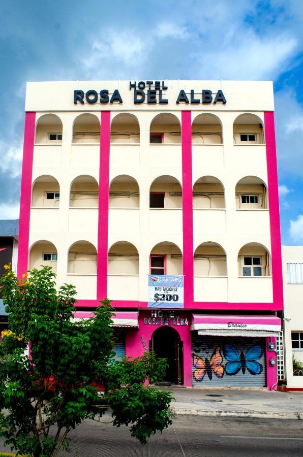Hotel Rosa Del Alba, Malecon 체투말 외부 사진