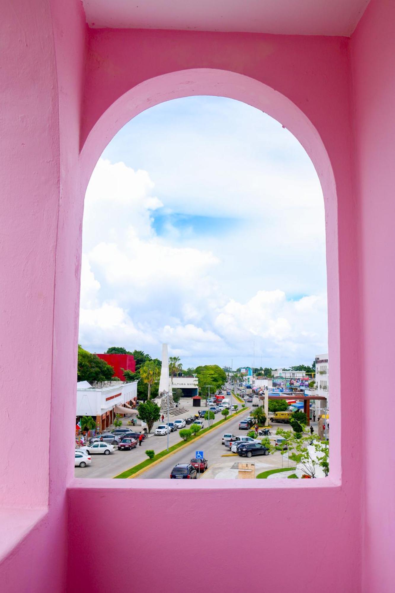 Hotel Rosa Del Alba, Malecon 체투말 외부 사진