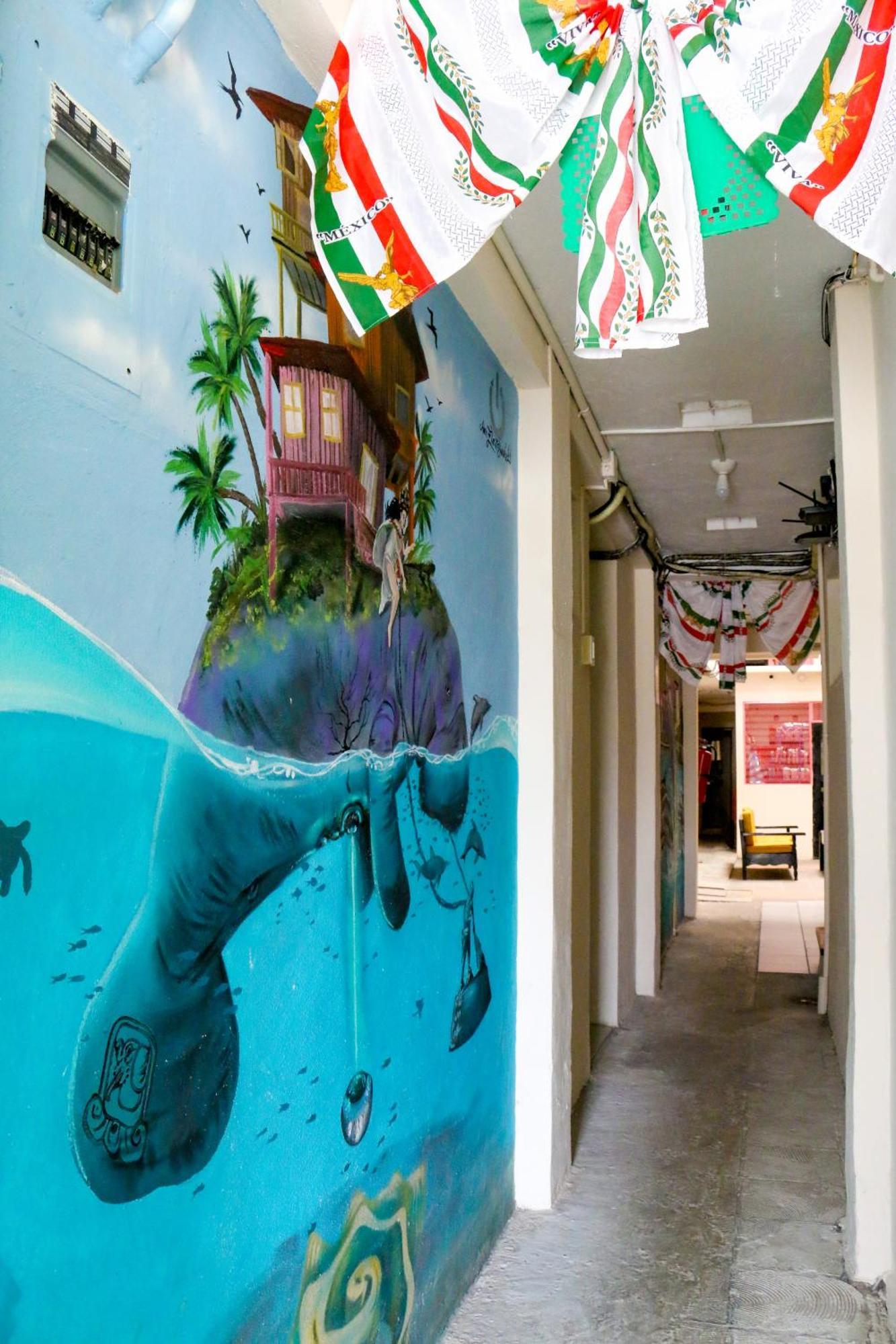 Hotel Rosa Del Alba, Malecon 체투말 외부 사진