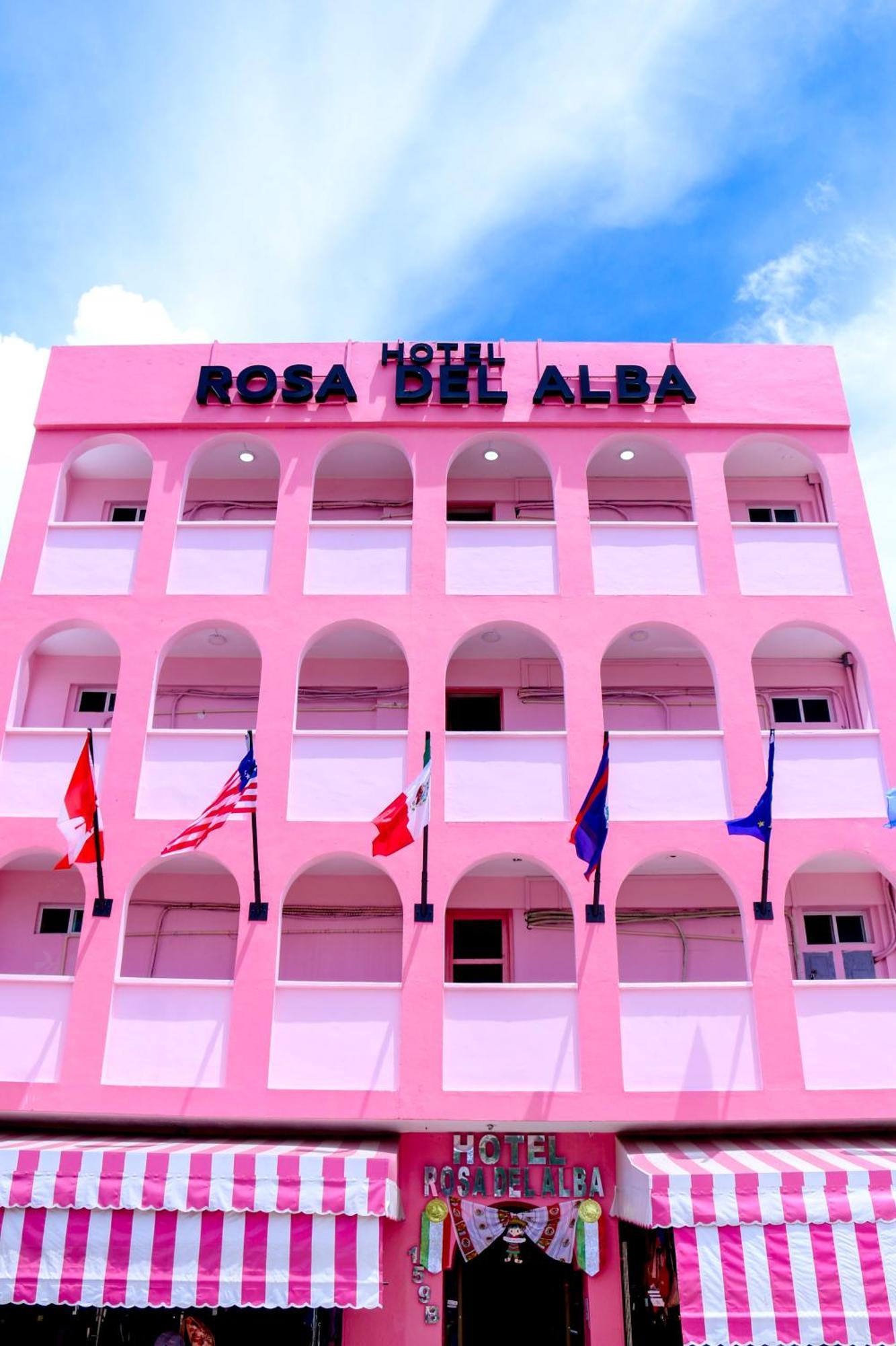 Hotel Rosa Del Alba, Malecon 체투말 외부 사진